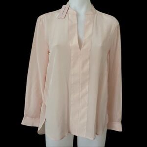 (NWT) Banana Republic Women’s Silk Pink Blouse, XS (Petite)